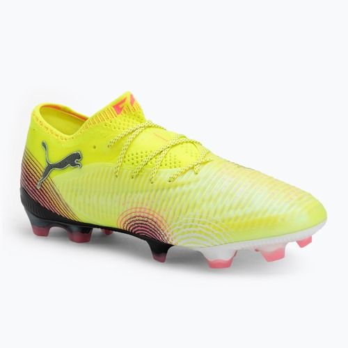 Кросівки футбольні чоловічі PUMA Future 8 Ultimate Low FG yellow alert/puma black/sun struck