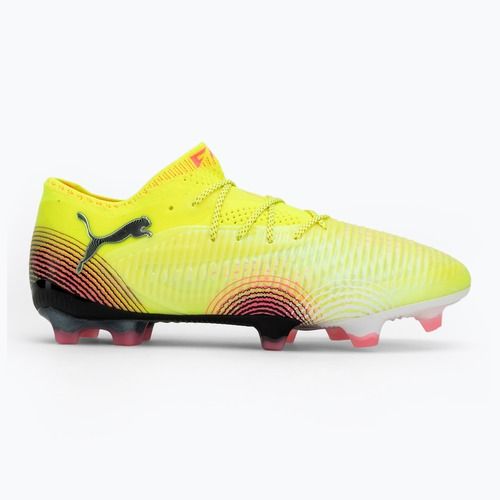 Кросівки футбольні чоловічі PUMA Future 8 Ultimate Low FG yellow alert/puma black/sun struck