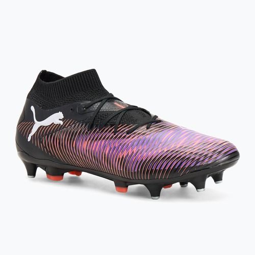 Кросівки футбольні чоловічі PUMA Future 8 Match MxSG yellow alert/ puma black/ sun struck