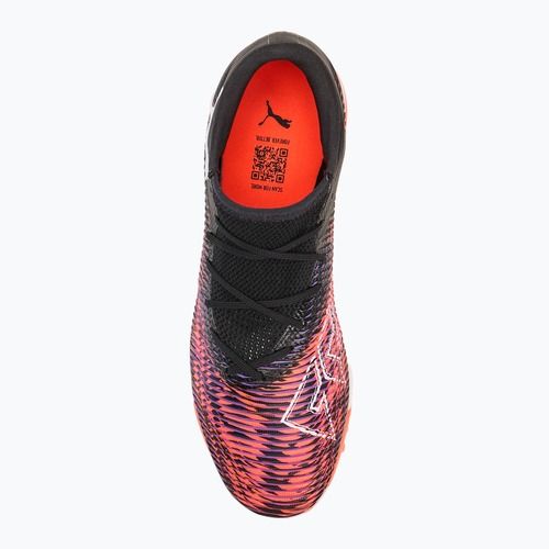 Кросівки футбольні чоловічі PUMA Future 8 Match Low TT puma black/ puma white/ glowing red