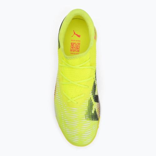 Кросівки футбольні чоловічі PUMA Future 8 Match Low TT yellow alert/ puma black/ sun struck