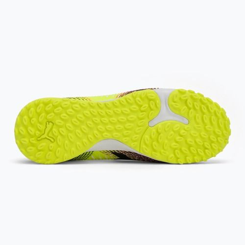 Кросівки футбольні дитячі PUMA Future 8 Match TT + Mid yellow alert/ puma black/ sun struck