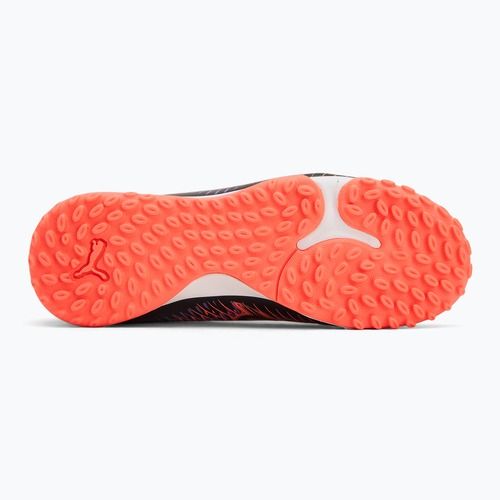 Кросівки футбольні дитячі PUMA Future 8 Play TT + Mid puma black/ puma white/ glowing red