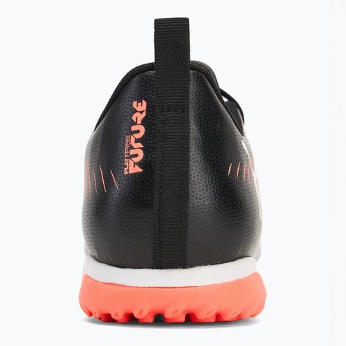 Кросівки футбольні дитячі PUMA Future 8 Play TT + Mid puma black/ puma white/ glowing red