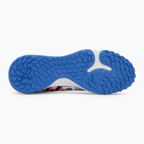 Кросівки футбольні чоловічі PUMA Future 8 Match Forever TT white/ultra blue/feather gray/puma black/glowing red