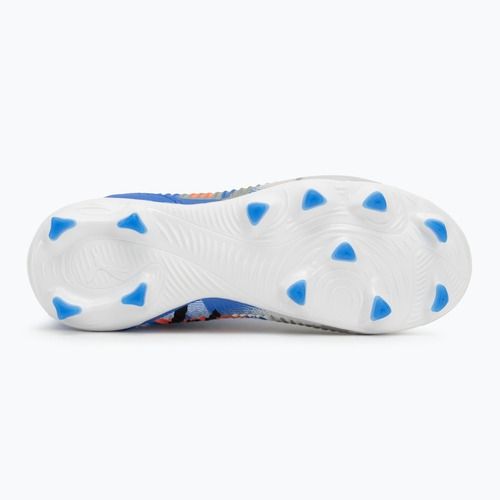 Дитячі футбольні бутси PUMA Future 8 Match Forever FG/AG Jr білий / ультрасиній / сірий / пума чорний / сяючий червоний