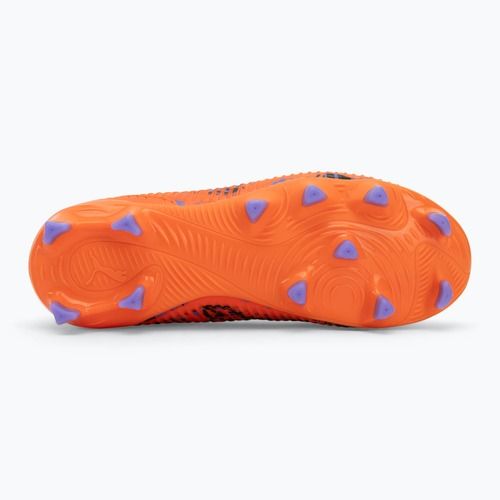 Кросівки футбольні дитячі PUMA Future 8 Match Creativity FG/AG Jr orange poppy/puma black/dark amethyst