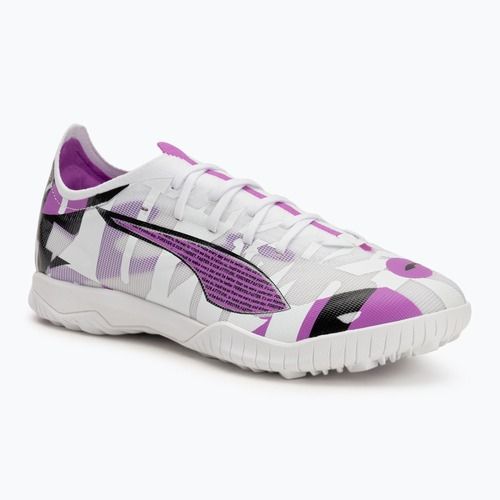 Кросівки футбольні чоловічі PUMA Ultra 5 Match Forever TT puma white/pure magenta/feather gray/puma black