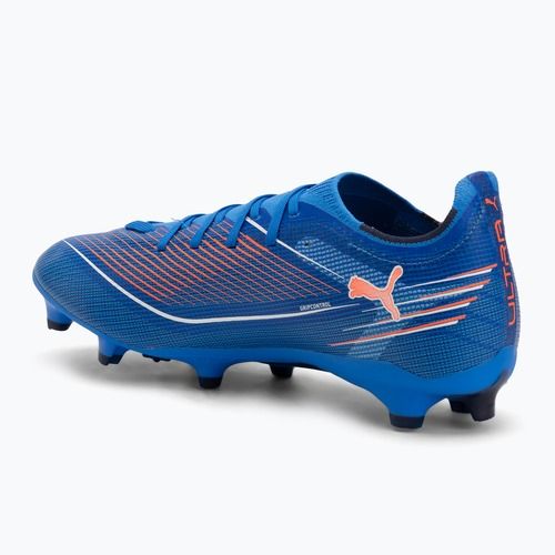 Кросівки футбольні чоловічі PUMA Ultra 6 Match FG/AG ultra blue/puma white/glowing red