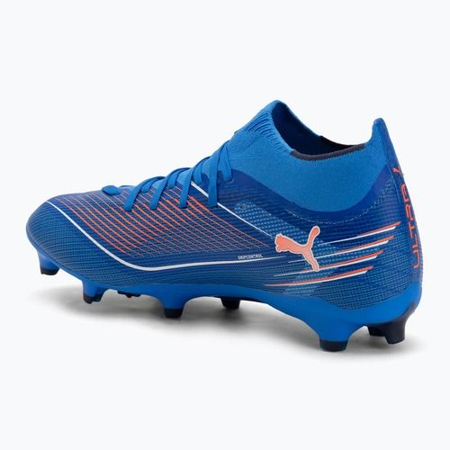 Кросівки футбольні чоловічі PUMA Ultra 6 Match+ FG/AG ultra blue/puma white/puma black