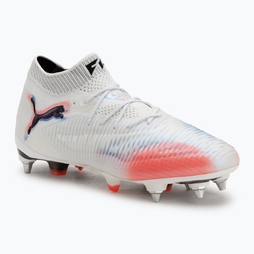 Кросівки футбольні чоловічі PUMA Future 8 Ultimate MxSG puma white/puma black/glowing red