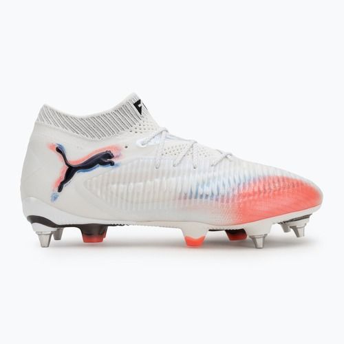 Кросівки футбольні чоловічі PUMA Future 8 Ultimate MxSG puma white/puma black/glowing red