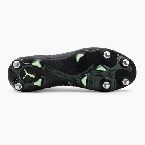 Кросівки футбольні чоловічі PUMA Future 8 Ultimate MxSG puma black/fizzy light/green terrain