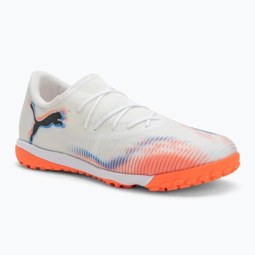 Жіночі футбольні бутси PUMA Future 8 Match Low TT пума біла/пума чорна/червоний, що світиться