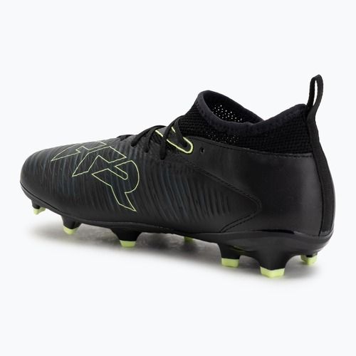 Кросівки футбольні дитячі PUMA Future 8 Match FG/AG Jr puma black/fizzy light/green terrain
