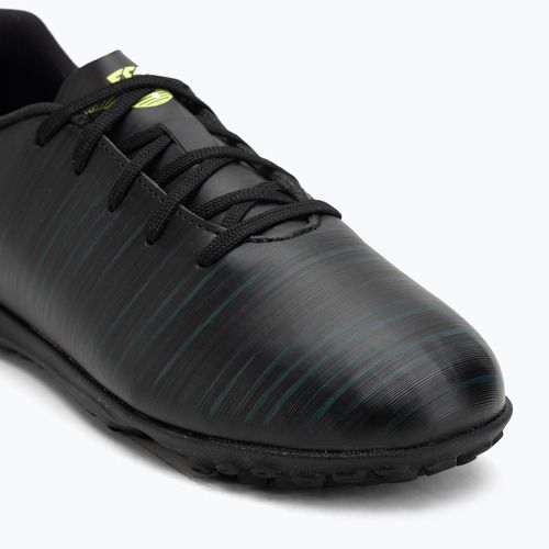 Кросівки футбольні дитячі PUMA Future 8 Play TT Jr puma black/fizzy light/green terrain