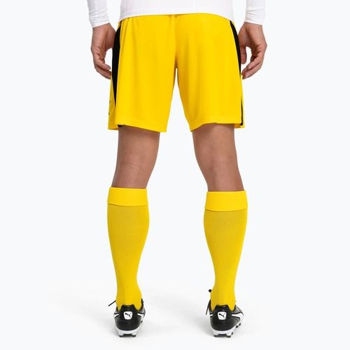Гетри футбольні чоловічі PUMA Team Liga Core cyber yellow/puma black