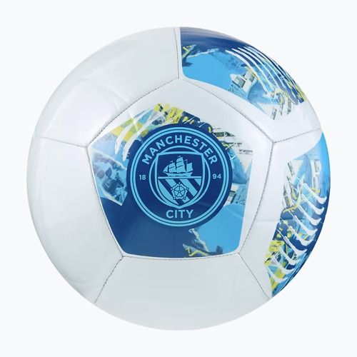 Футбольний м'яч PUMA MCFC ftblNRGY яскраво-синій/яскрава аква розмір 5