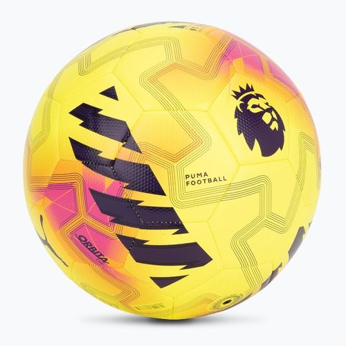 М'яч футбольний PUMA Orbita Cup PL Lights fluo yellow/multicolor розмір 5