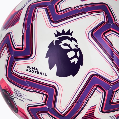 PUMA Orbita Play PL Brilliance футбольна пума біла/багатобарвна, розмір 5