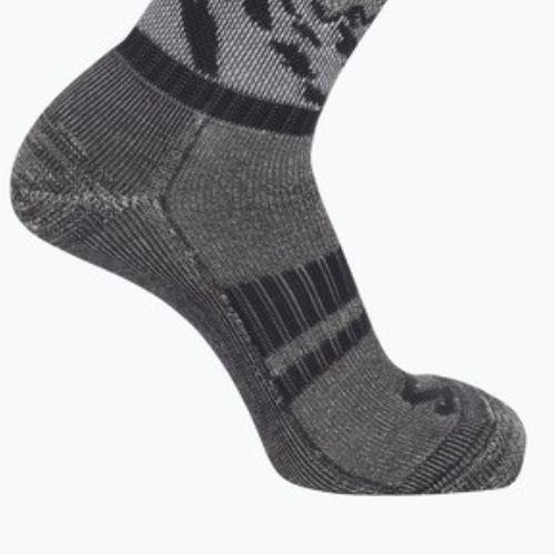 Шкарпетки Salomon Retro Wool black/asphalt