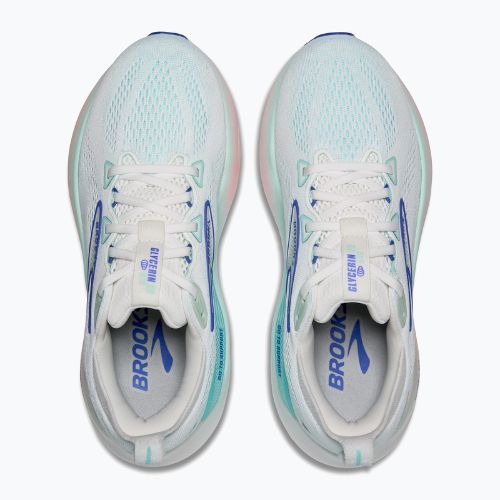 Кросівки для бігу жіночі Brooks Glycerin GTS 22 white/limpet shell/amparo blue