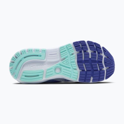 Жіночі бігові кросівки Brooks Ghost 16 білий/синій ампаро/кожана оболонка