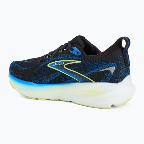 Кросівки для бігу чоловічі Brooks Glycerin 22 black/cobalt/neo yellow