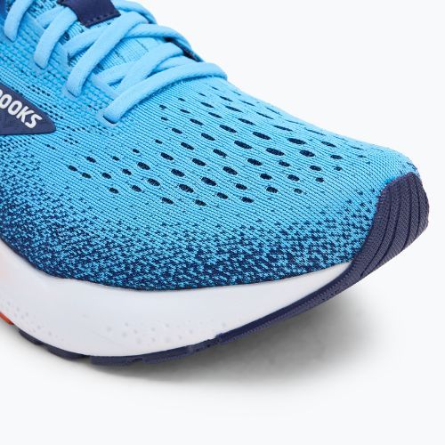 Кросівки для бігу чоловічі Brooks Ghost 16 bonnie blue/blue ribbon/orange
