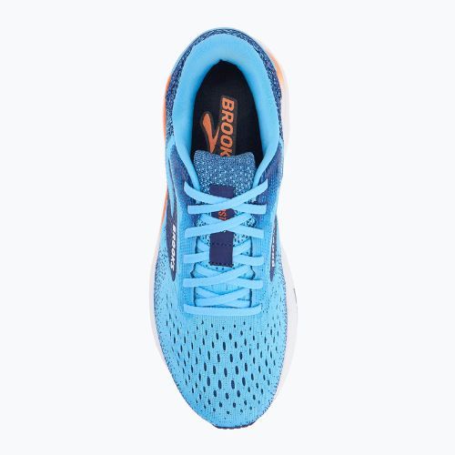 Кросівки для бігу чоловічі Brooks Ghost 16 bonnie blue/blue ribbon/orange