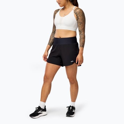 Шорти для бігу жіночі Brooks Chaser 5" 2.0 black