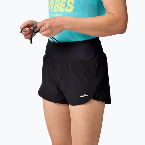 Шорти для бігу жіночі Brooks Chaser 3" 2.0 black