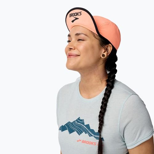 Кепка Brooks Lightweight Packable 2.0 neo ember/black