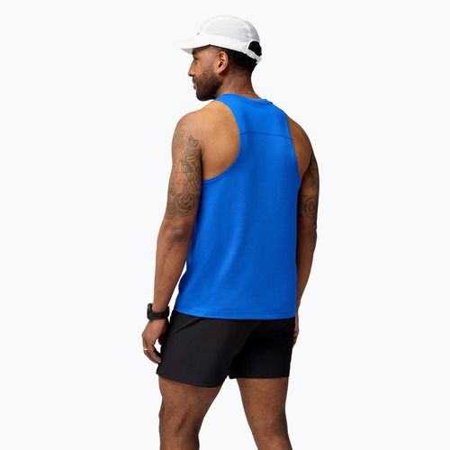 Топ для бігу чоловічий Brooks Atmosphere Singlet 3.0 neo blue
