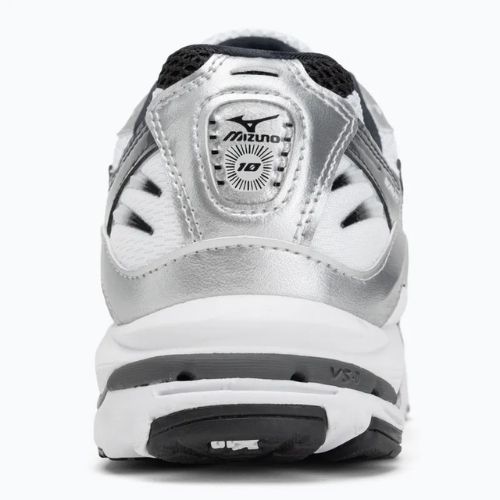 Кросівки чоловічі Mizuno Wave Rider 10 white/silver/black