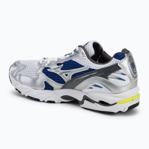 Кросівки чоловічі Mizuno Wave Rider 10 white/silver/surf the web