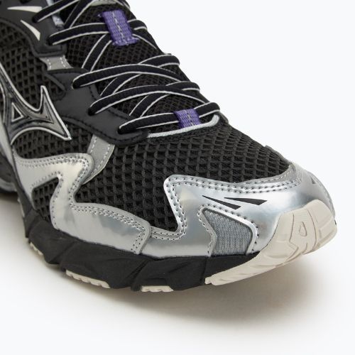 Кросівки чоловічі Mizuno Wave Rider 10 black/black sand/purple haze