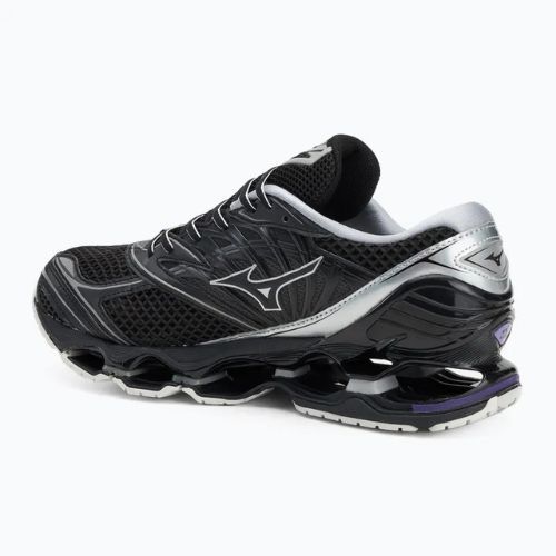 Кросівки чоловічі Mizuno Wave Prophecy LS black/silver/purple haze