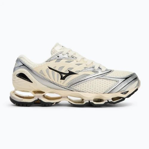 Кросівки чоловічі Mizuno Wave Prophecy LS pristine/black/silver