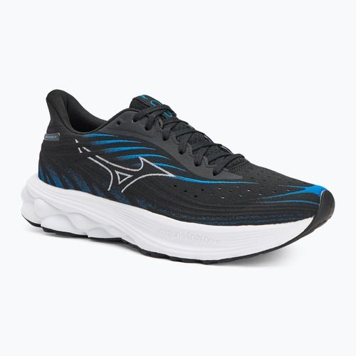 Кросівки для бігу чоловічі Mizuno Wave Skyrise 6 black/white/blue pace