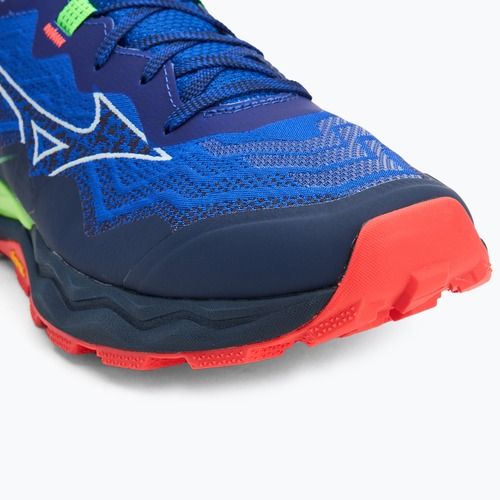 Кросівки для бігу чоловічі Mizuno Wave Daichi 9 reflex blue c/white/green geck