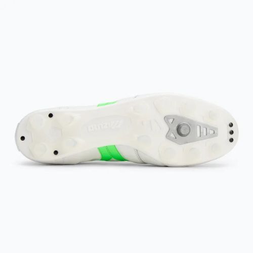 Кросівки футбольні чоловічі Mizuno Morelia II Japan Md white/neon green/galaxy silver
