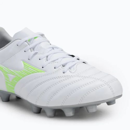 Кросівки футбольні чоловічі Mizuno Monarcida Neo III Select Md white/neon green