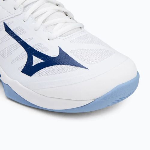 Кросівки волейбольні Mizuno Wave Dimension white/bellwether blue/bel air blue