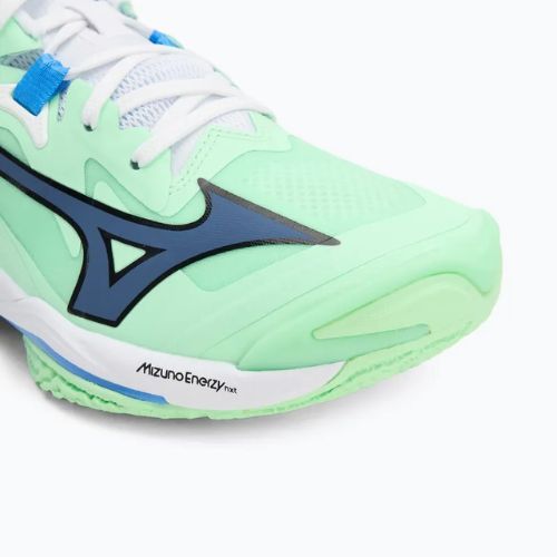 Кросівки волейбольні Mizuno Wave Lightning Z8 neo mint/black/frontier blue