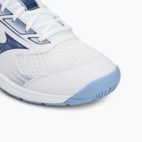 Кросівки волейбольні Mizuno Cyclone Speed 5 white/bellwether blue/bel air blue