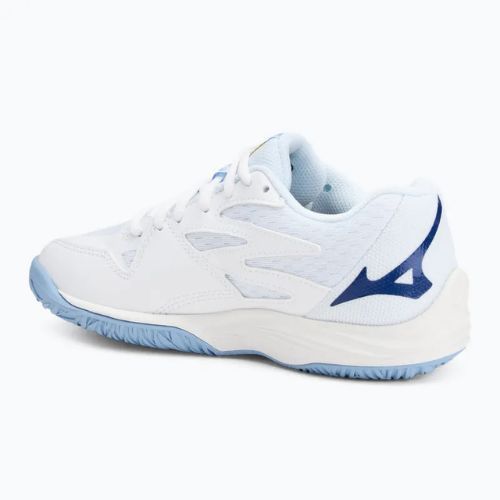 Кросівки волейбольні дитячі Mizuno Lightning Star Z7 white/bellwether blue/bel air blue