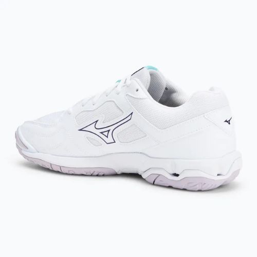 Кросівки Mizuno Wave Phantom 3 white/violet indigo/camellia rose
