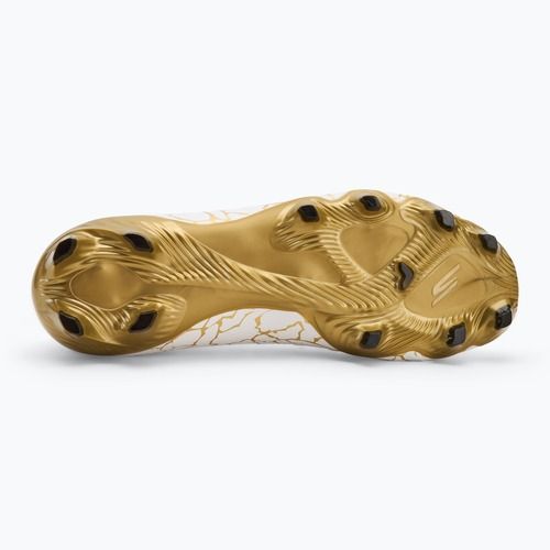 Кросівки футбольні чоловічі SKECHERS Razor 1.5 Academy FG white/gold