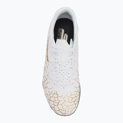 Кросівки футбольні чоловічі SKECHERS Skx_1.5 Academy TF white/gold